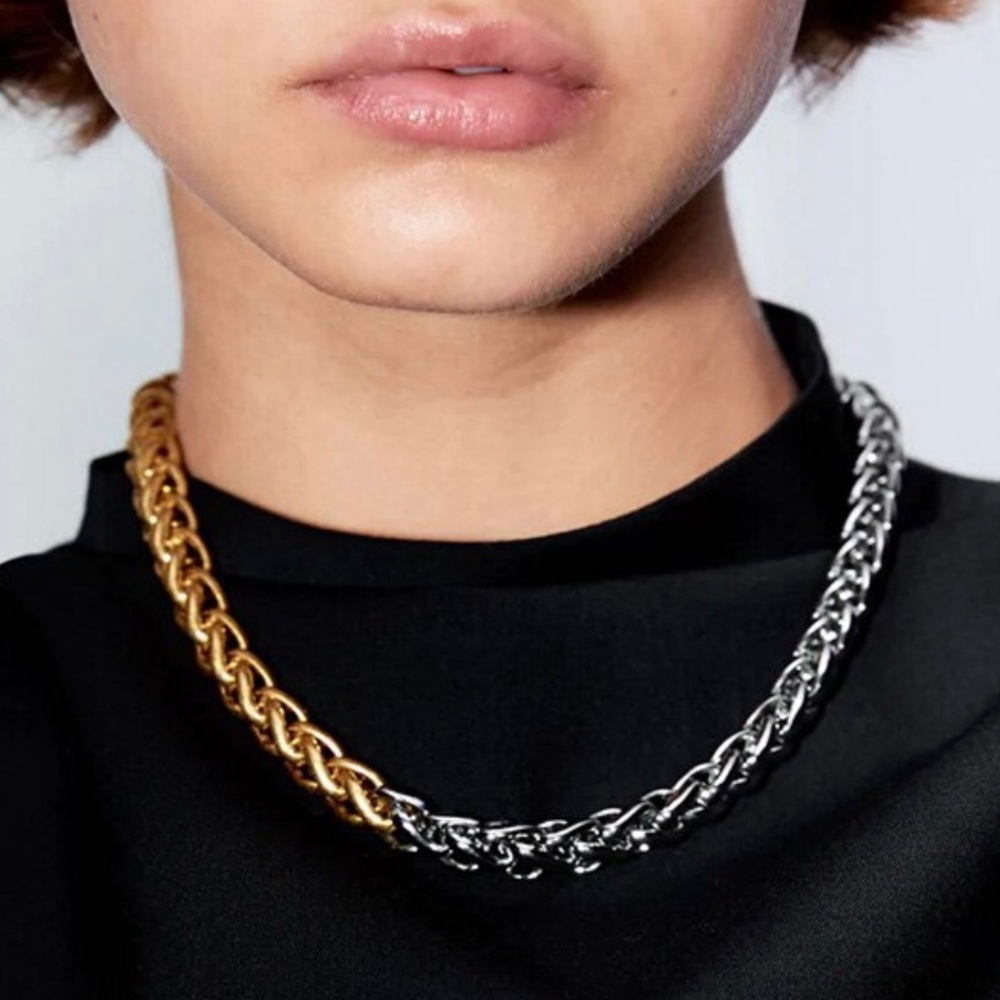 ✨✨✨Two Tone Singapore Necklace✨✨✨